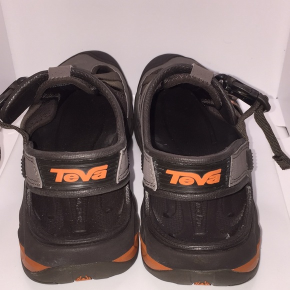 Teva Itunda 4140 Men’s Sandals Closed Toe Water Shoes Turkish Coffee Siz… - Picture 5 of 12